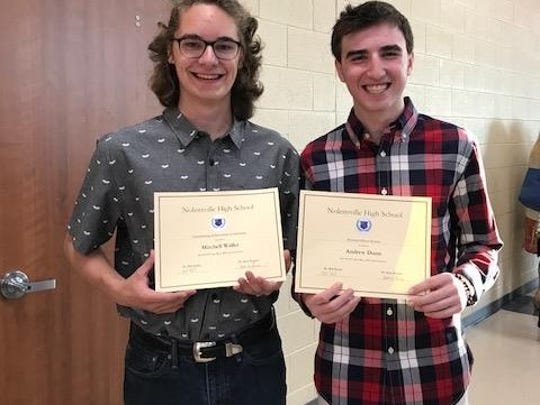 Nolensville High students Mitchell Waller and Andrew Dunn have become the school's first licensed Federal Aviation Administration Certified Remote Pilots.