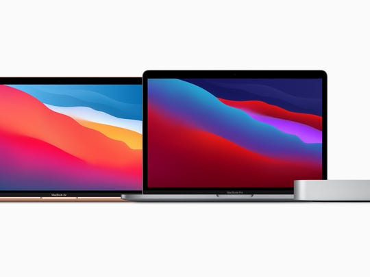 Apple's new MacBook Air, MacBook Pro, and Mac Mini.