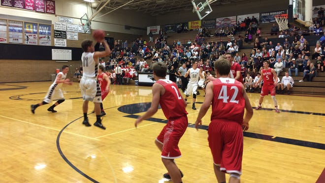 Pine View's Tyler Johnston scored 22 points as the Panthers beat Manti, 70-59, in the home opener on Tuesday.