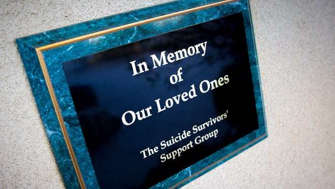 A plaque at Mesilla Valley Hospice has been placed by the Southern New Mexico Suicide Prevention and Survivor Support Coalition.
