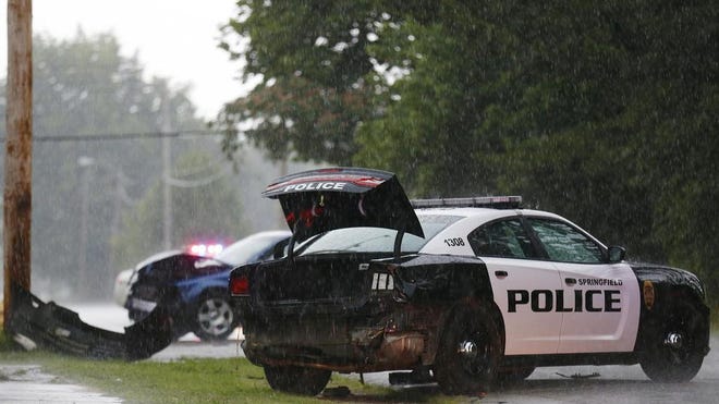 A Springfield patrol car was involved in an accident on July 3.