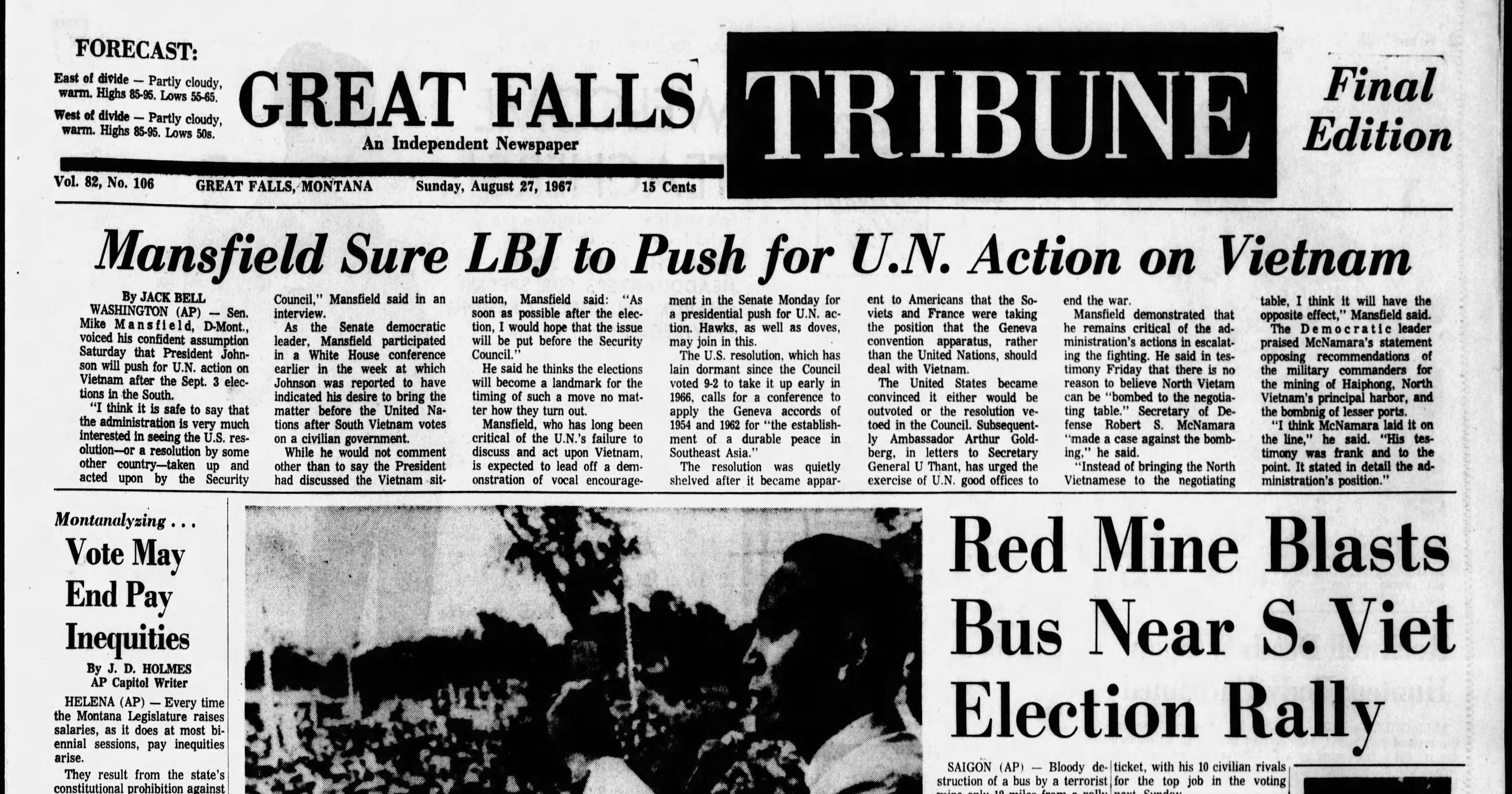 Montana Album: Proposed city ordinance would limit retail, wholesale