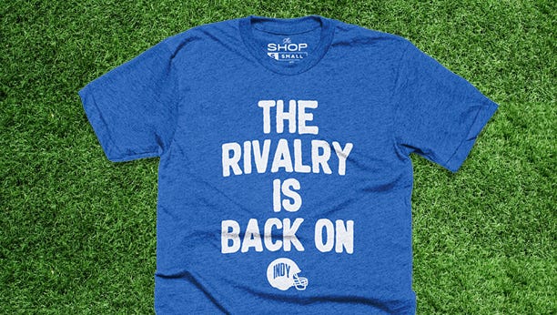 The Rivalry Is Back On And It S Already A Shirt Colts Fans The Rivalry Is Back On And It S Already A Shirt Colts Fans
