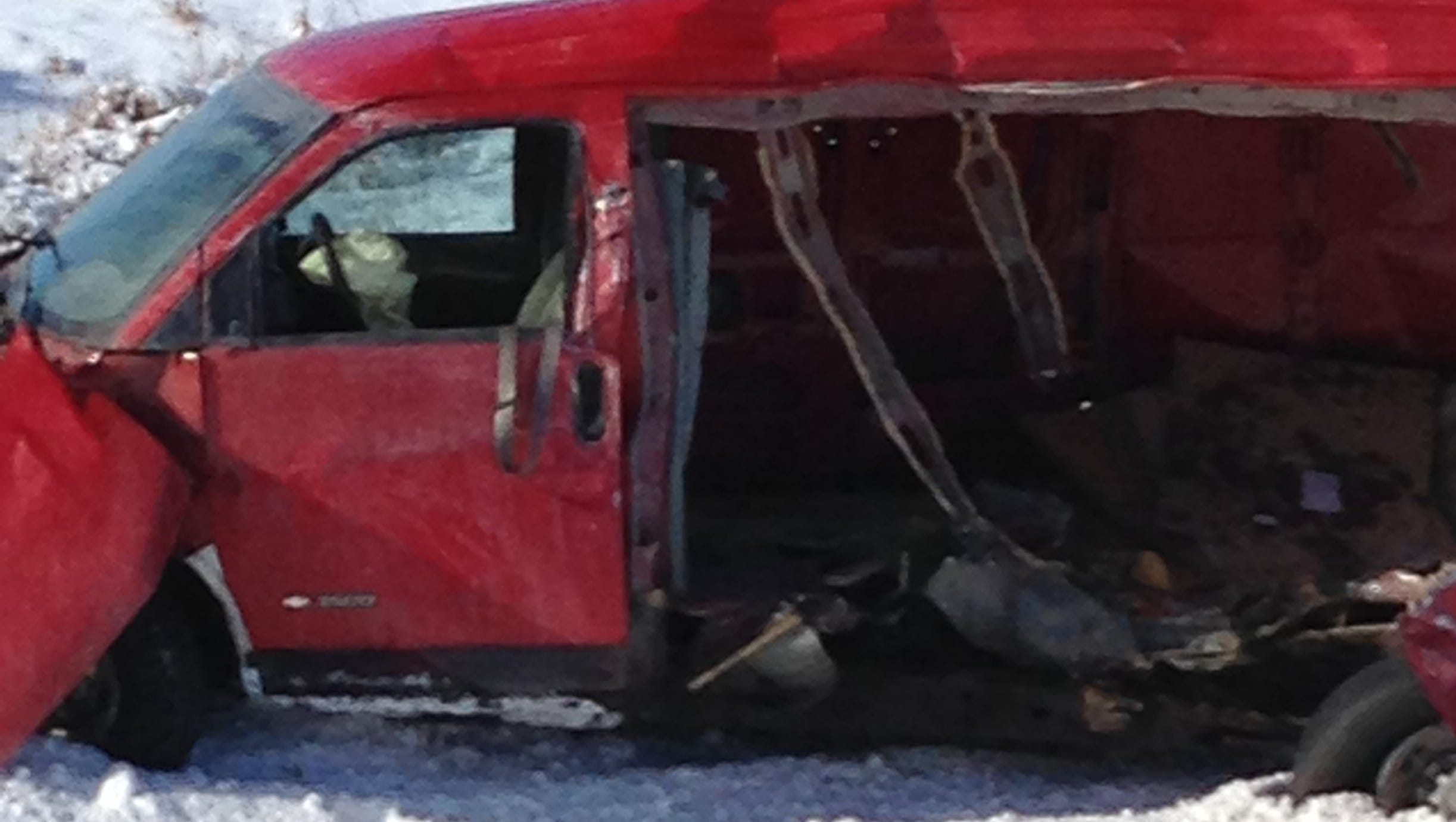 I43 crash at ManitowocSheboygan county line sends three to hospital