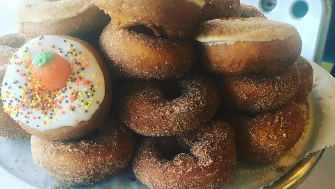 Autumn-inspired doughnuts have returned to Peace, Love and Donuts in Naples.