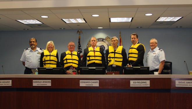 The Martin County Board of County Commissioners supports Wear Your Life Jacket to Work Day which will be May 18, 2018.