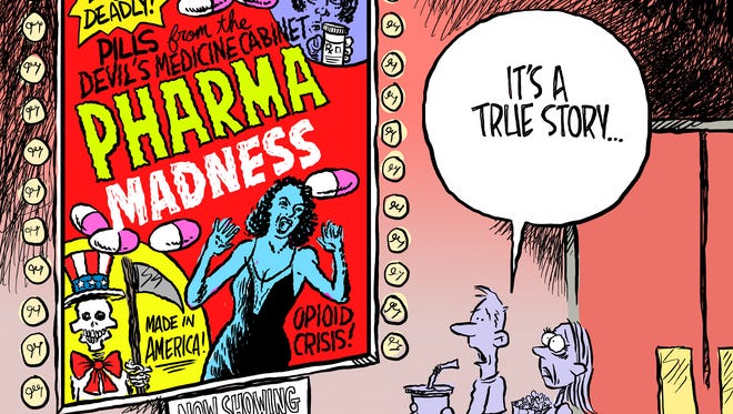 Pharmaceutical drugs commentary by Andy Marlette
