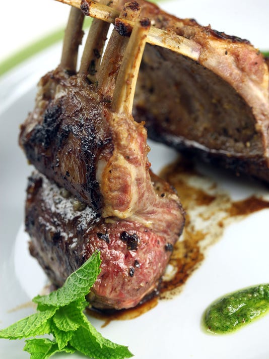 Recipe Rack of Lamb with Mint Pesto