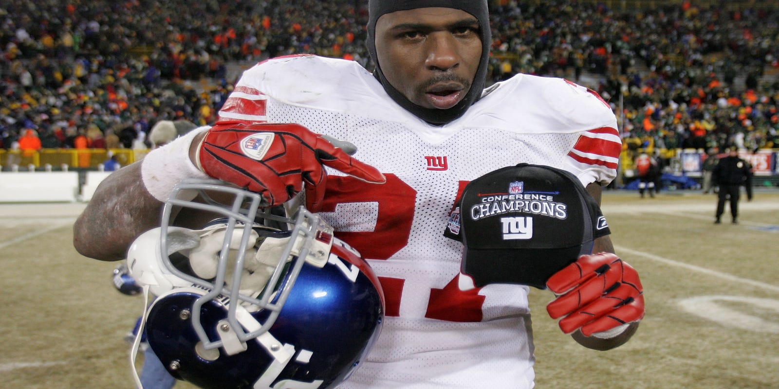 Brandon Jacobs On Harbaugh Michigan Will Fire Him When I Am Done