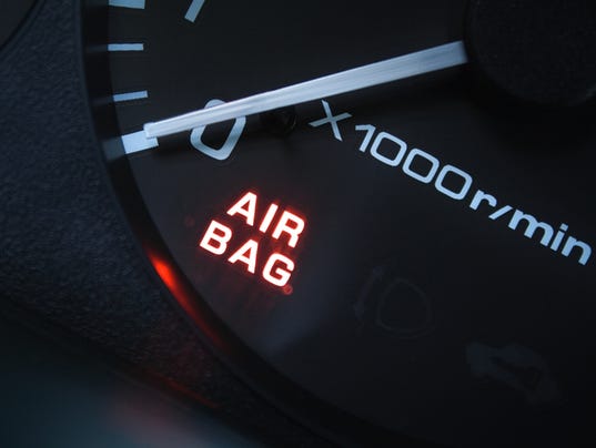 air bag alarm (triggered?)