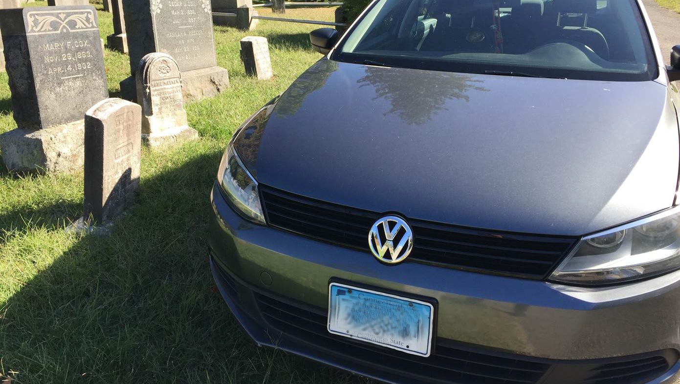 There's unrest at Sleepy Hollow Cemetery