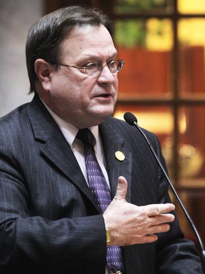 2012 file photo of Sen. Michael Young, R-Indianapolis.