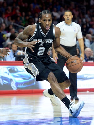 Kawhi Leonard Pretty Sure I Ll Be In A Spurs Jersey For Life