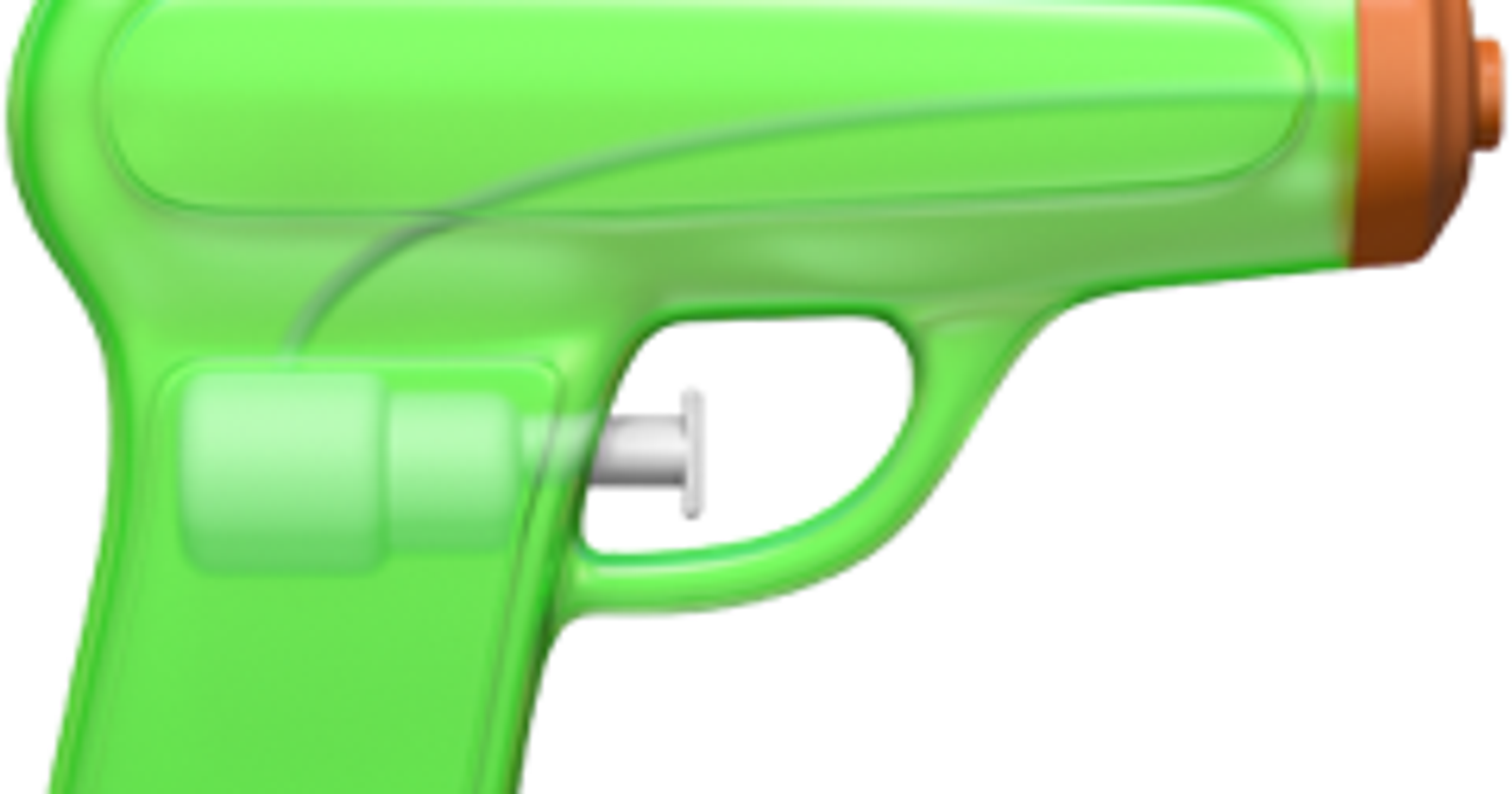 Apple Replaces Pistol Emoji With A Lime Green Squirt Gun