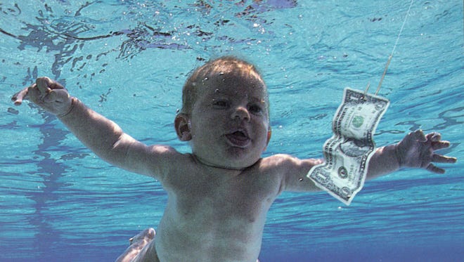 This is a copy of Nirvana's album "Nevermind."