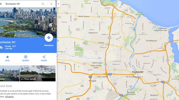 Google Maps Runs Amok Again Now Roc Is Chitown
