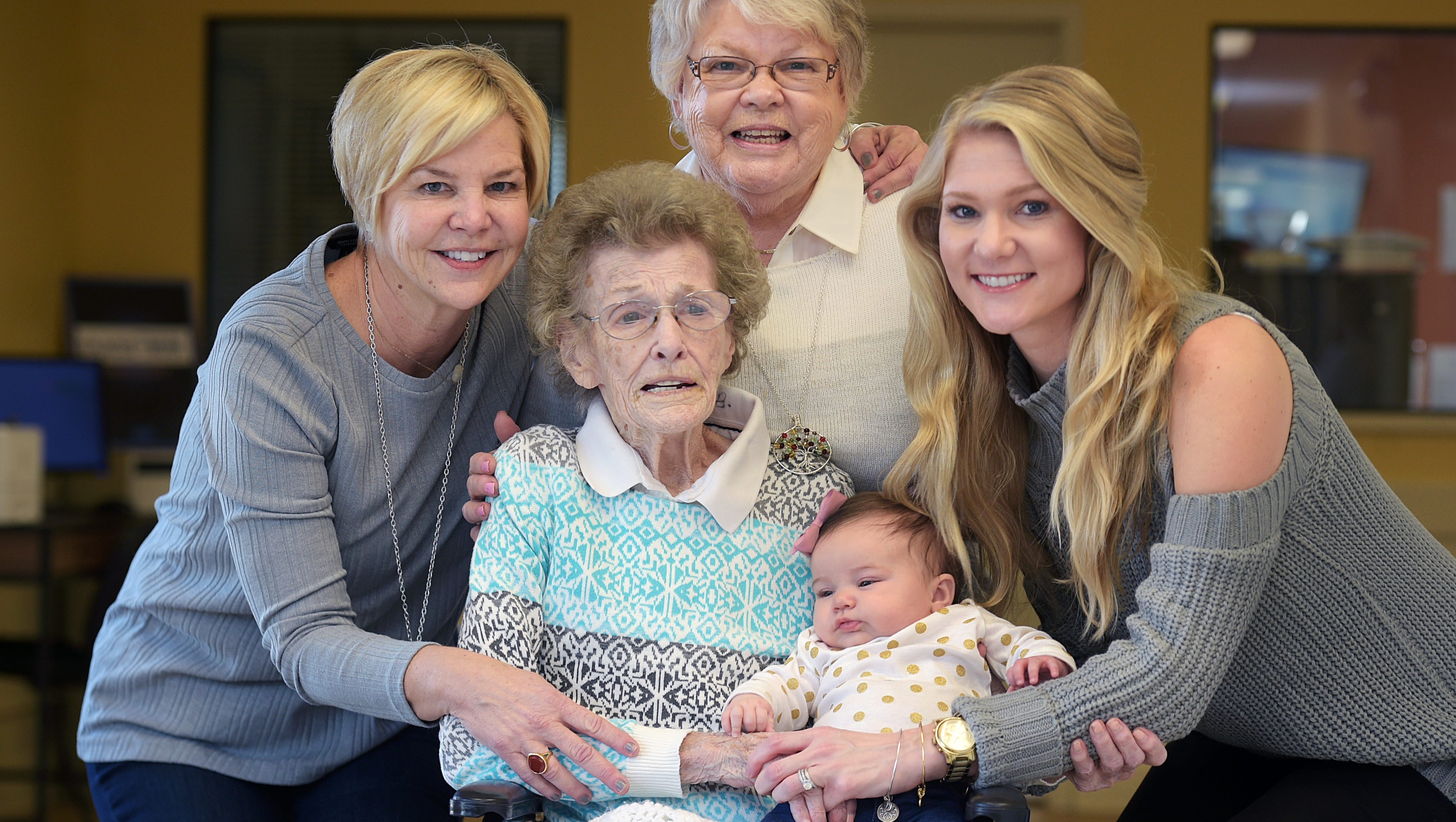 5 generations of mothers, daughters lessons