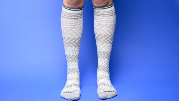 With woolen compression socks, your feet will stay comfy all day whether you're sitting or standing.