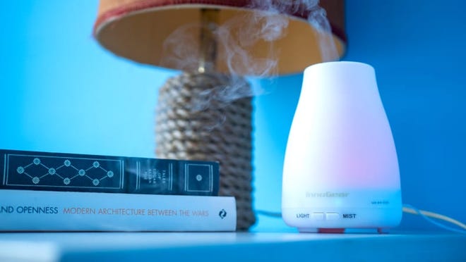 The InnoGear Upgraded 150ml Diffuser freshens the air with pleasant aromas of your choosing.