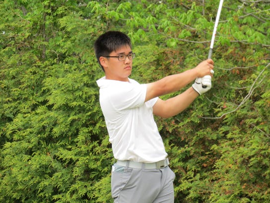 Junior Ryan Lee of Northern Valley at Old Tappan was
