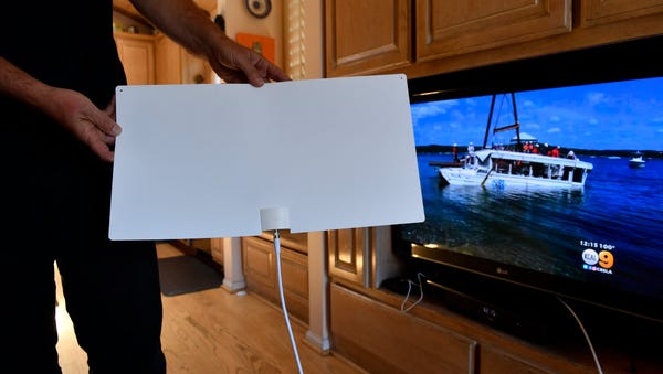 The Mohu indoor TV antenna brings over-the-air...