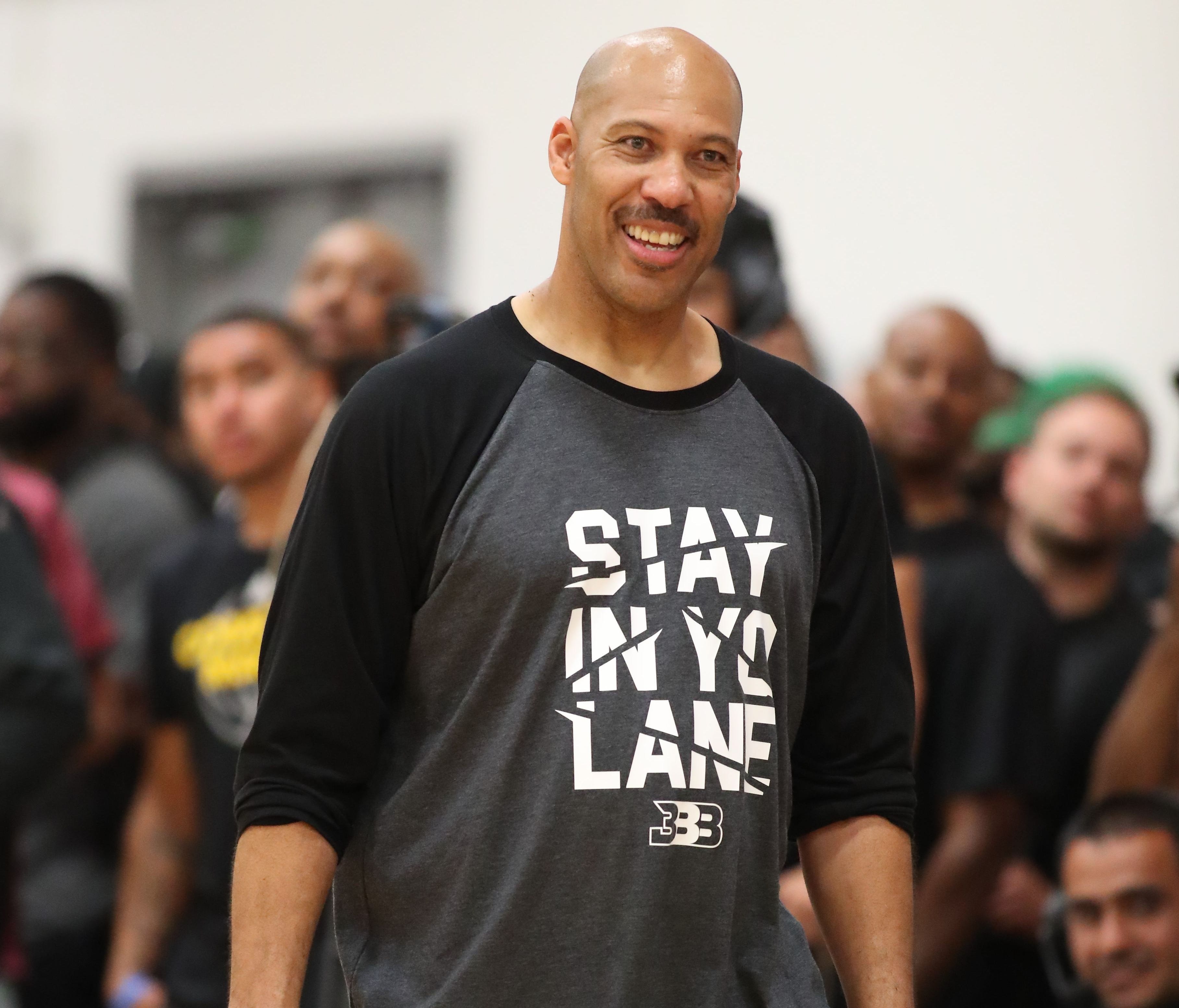 LaVar Ball and the Big Ballers vs. Compton Magic Elite in the 17-and-under Magic Memorial Day Festival.