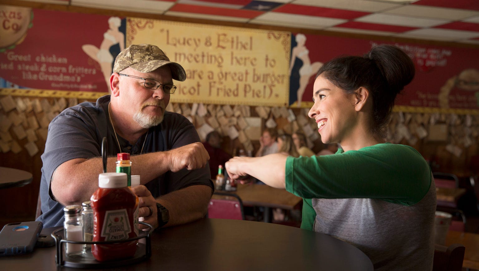 Sarah Silverman S Hulu Series I Love You America Seeks Unity The show will follow silverman as she looks to connect with people who may not agree with her personal opinions through honesty, humor, genuine interest in others and not taking herself too seriously. hulu series i love you america