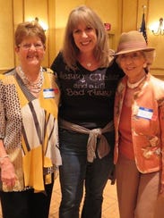 Gina Cassidy and Pat Foster from the Sedona Welcomers.