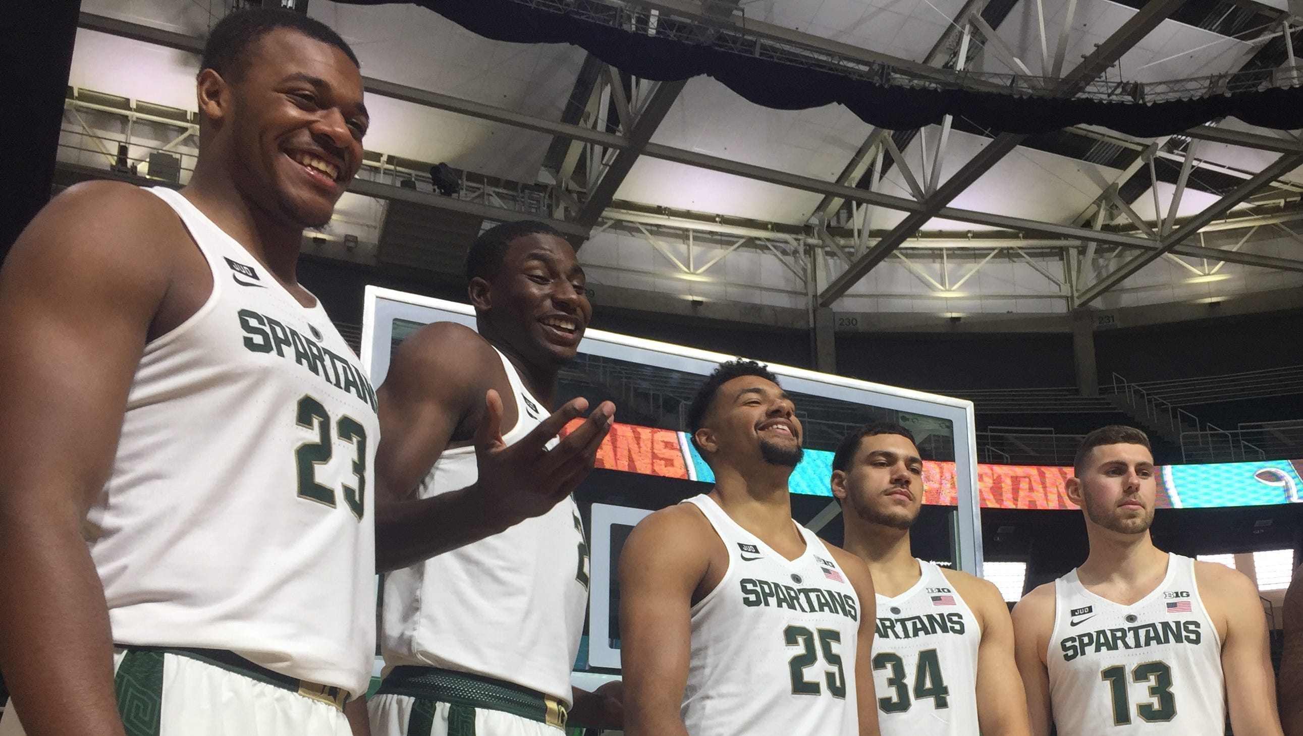 Meet the 201718 Michigan State basketball team