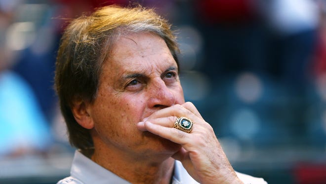 "I think our group has earned the benefit of the doubt," says Diamondbacks chief baseball officer Tony La Russa.