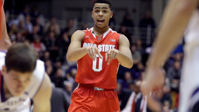 Louisville native and Ohio State guard D'Angelo Russell scored 33 points Thursday night.