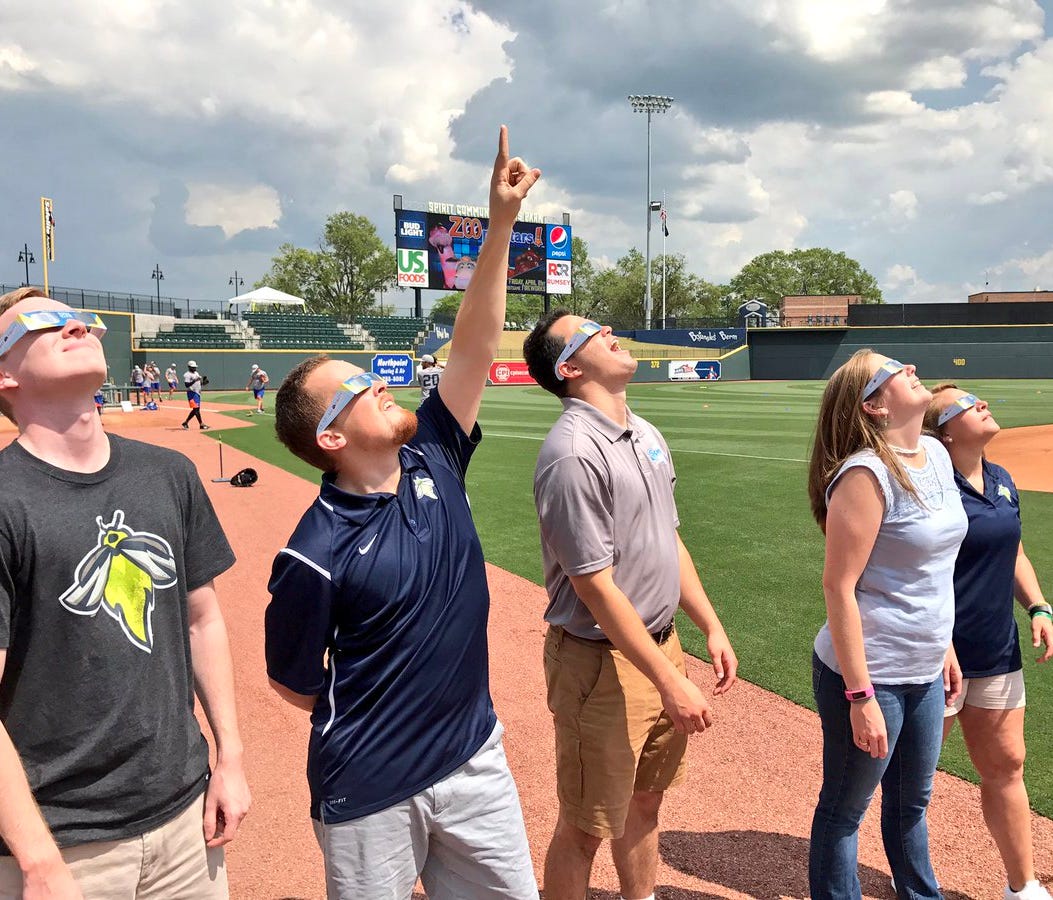 The Columbia Fireflies Minor League Baseball Total Eclipse of the Park game will pause for the eclipse on August 21.