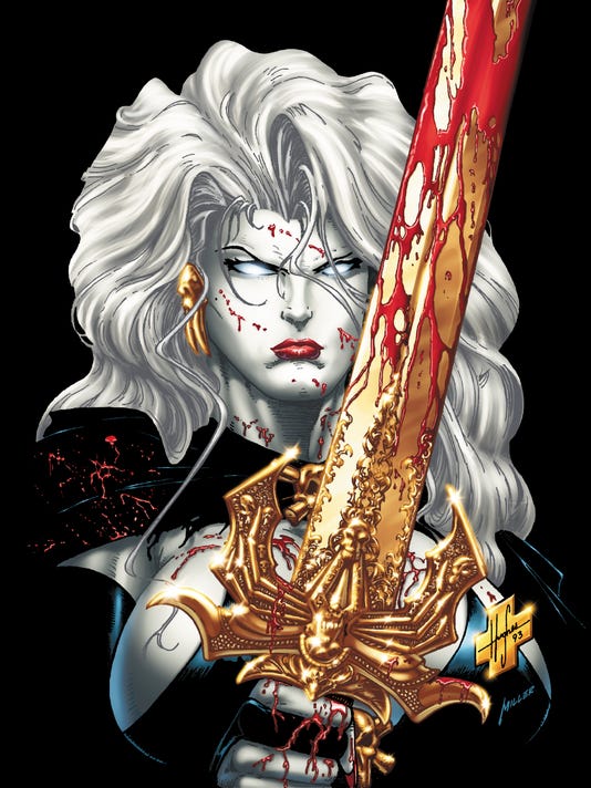 Lady Death comes to Comic Con