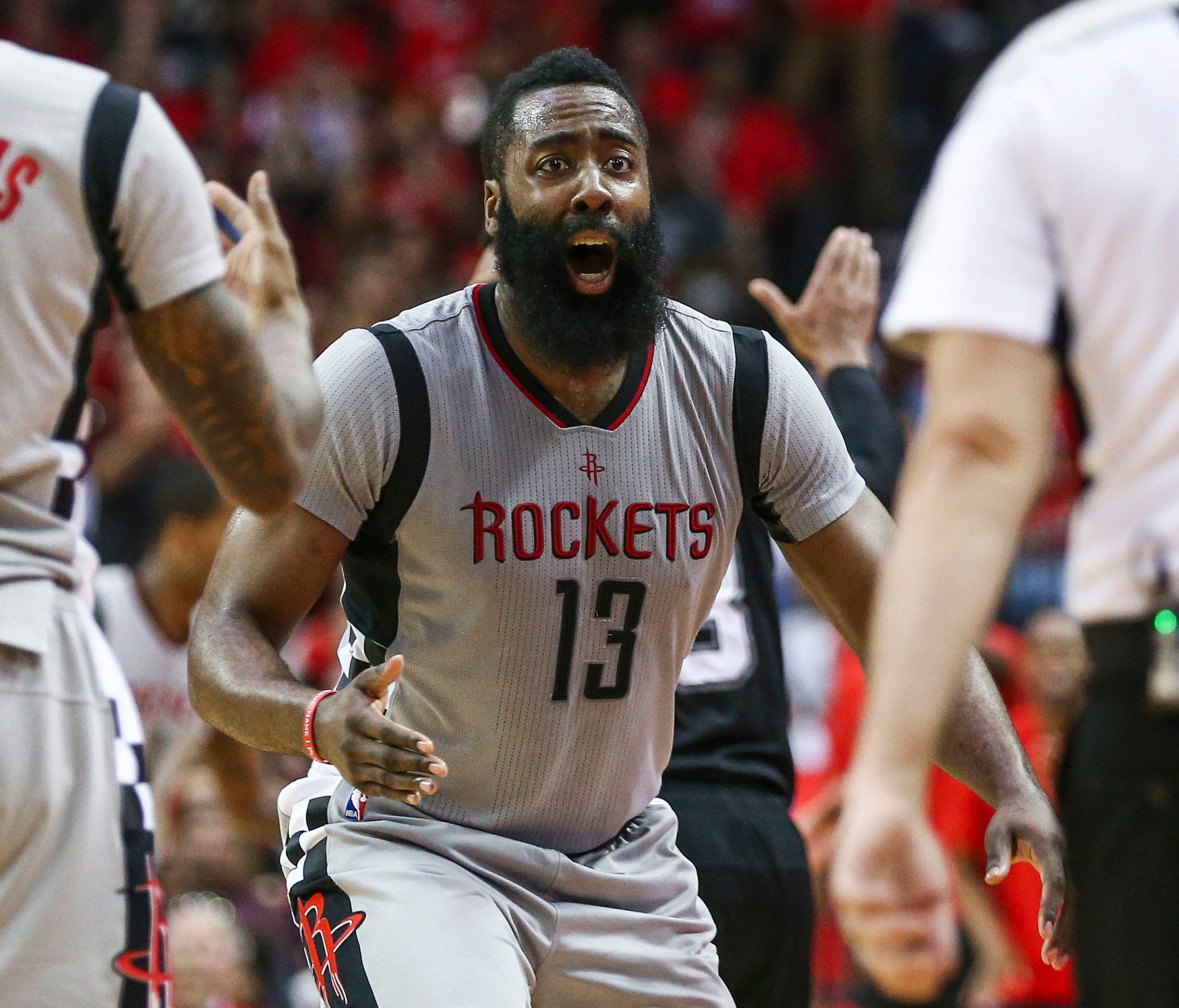 James Harden scored just 10 points on 2-for-11 shooting in the Rockets' season-ending loss.