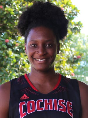 Forward Sophia Elenga of Cochise College signed with Arizona State women's basketball Wednesday.