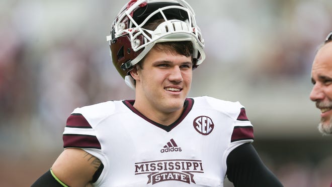 Nick Fitzgerald was expected by many to win Mississippi State's quarterback competition and replace Dak Prescott.