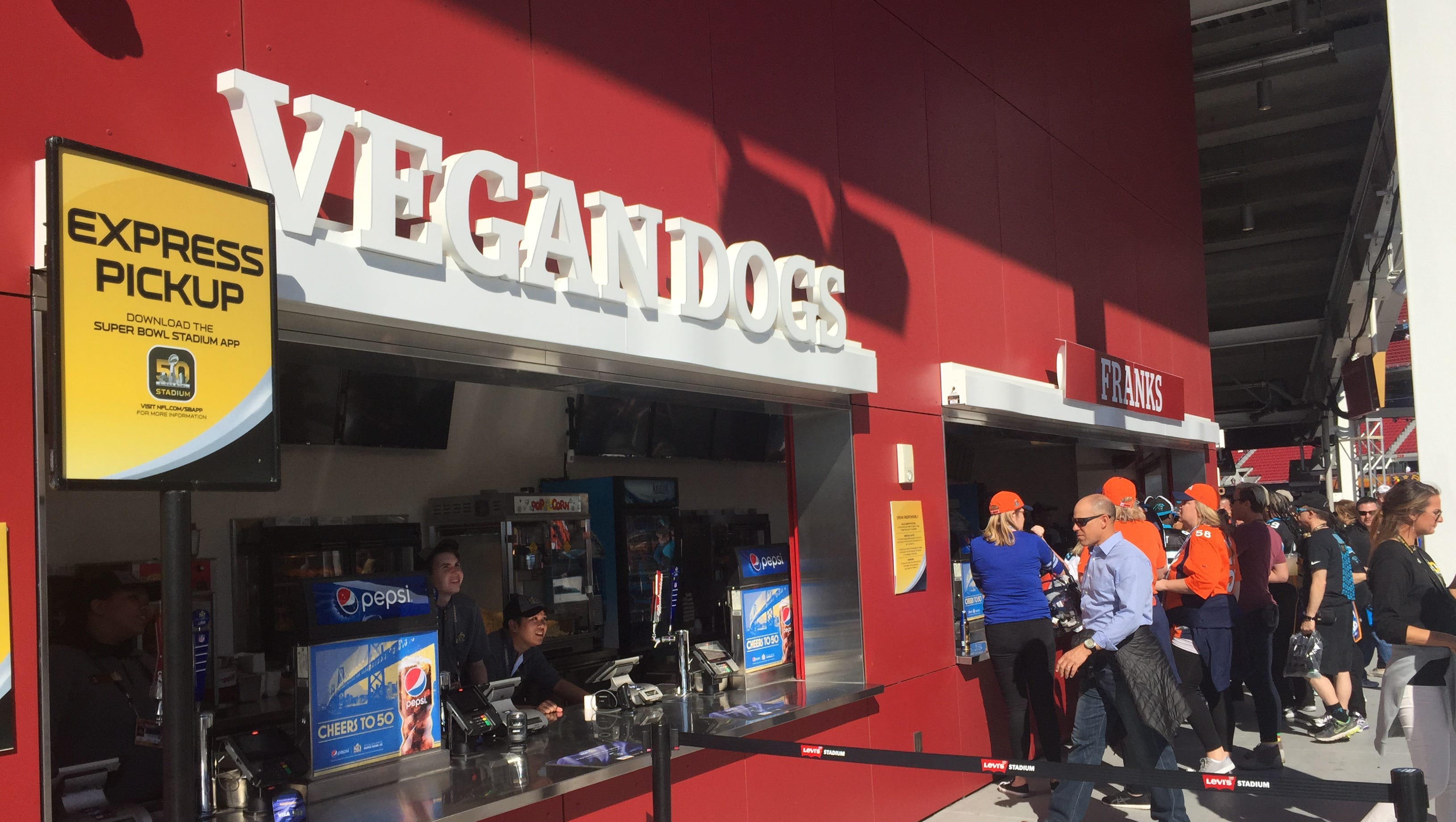 The $8 'Vegan Dog' is the most hated snack at Super Bowl 50
