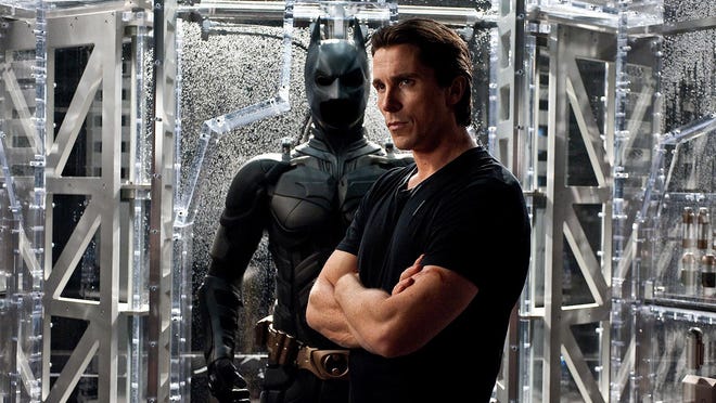 
Christian Bale is Bruce Wayne and Batman in a scene from the motion picture “The Dark Knight Rises.” 
