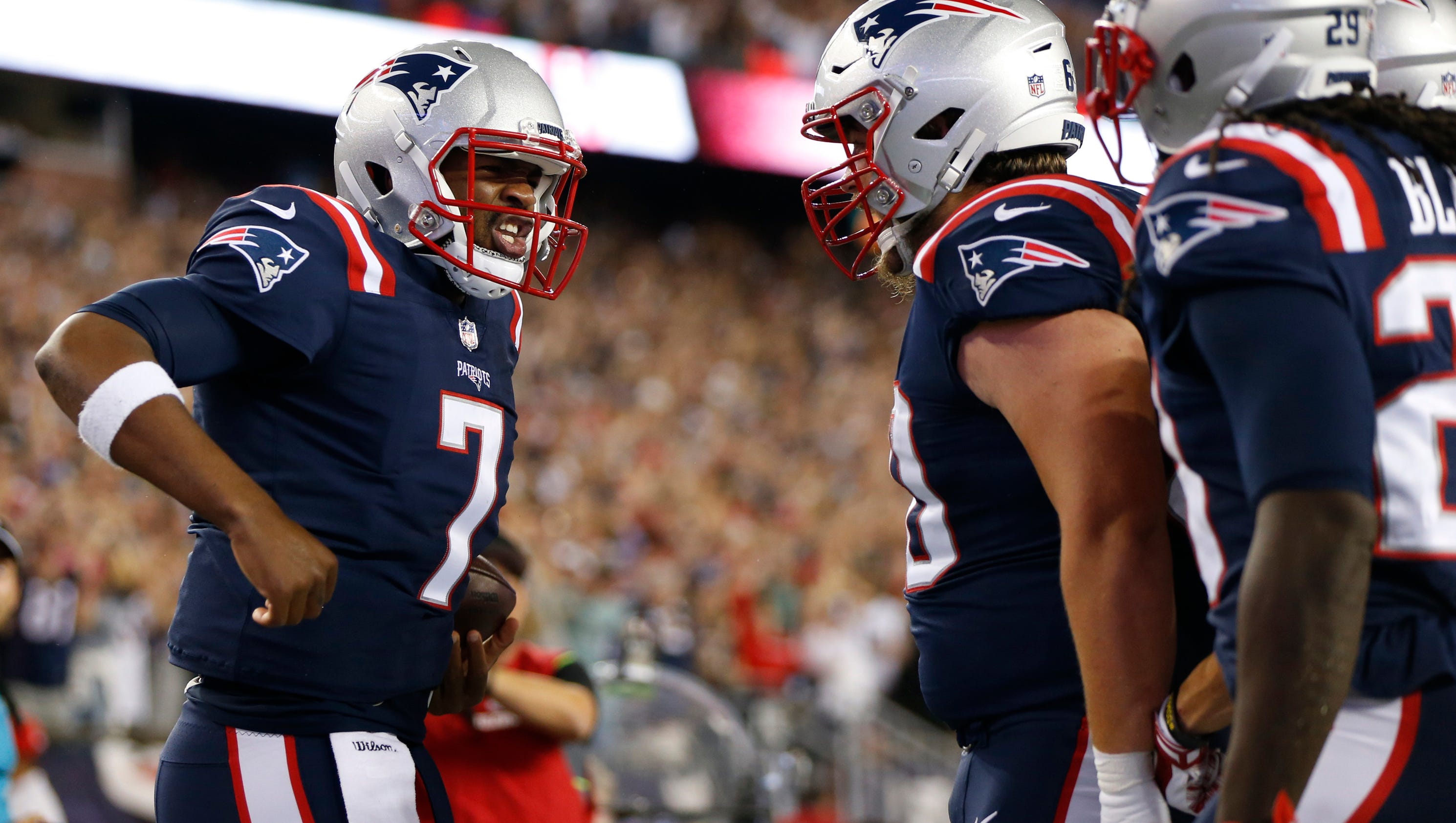 Jacoby Brissett wasn't perfect, but he delivered for Patriots in starting debut