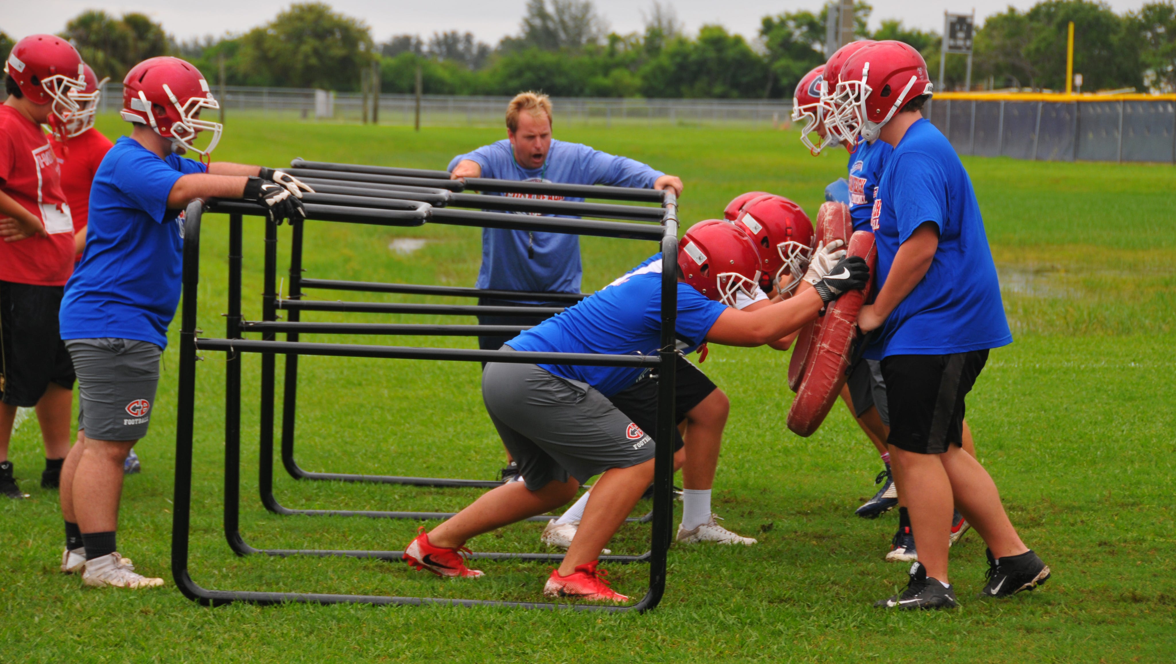 High school football practice opens in Brevard
