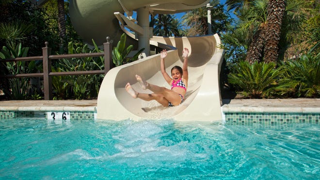 Try the waterslide at The Wigwam in Litchfield Park.