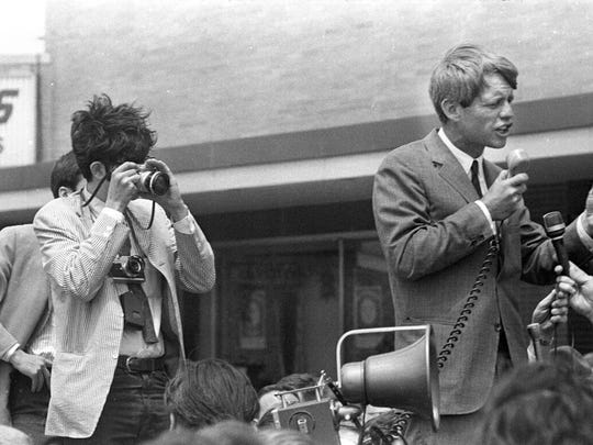 He captured RFK's last visit to Detroit. Another photographer got credit.