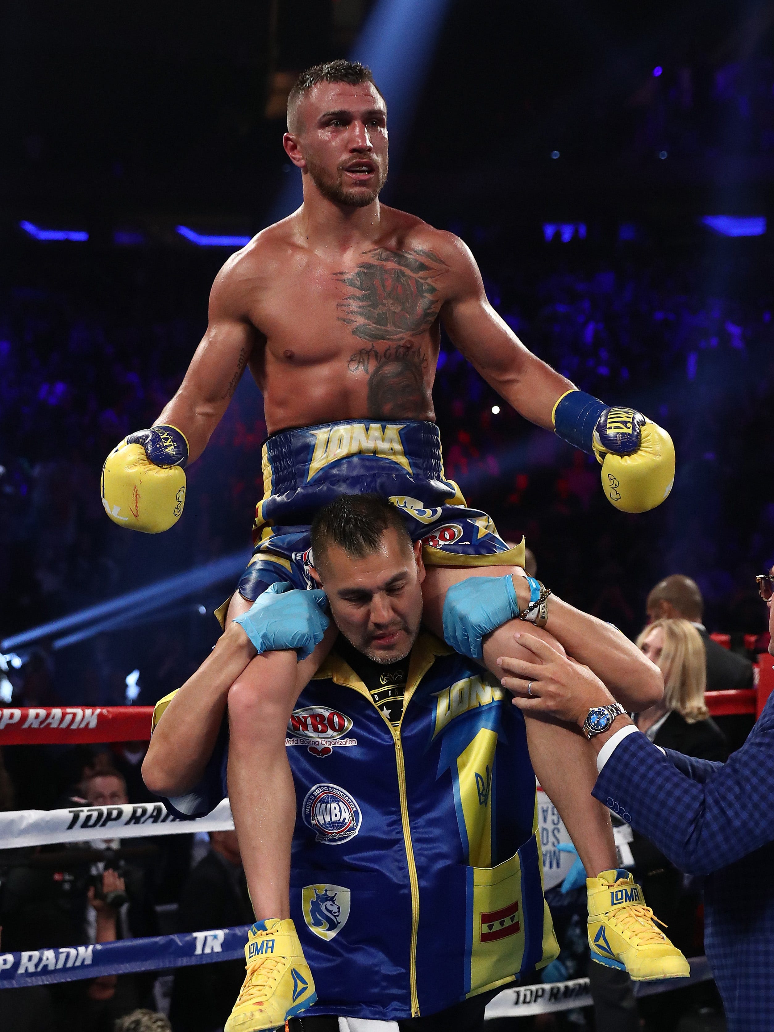 Vasyl Lomachenko Tops Jorge Linares For Lightweight Title