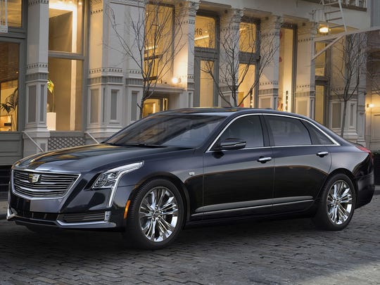 This photo, provided by Cadillac, shows a 2018 Cadillac