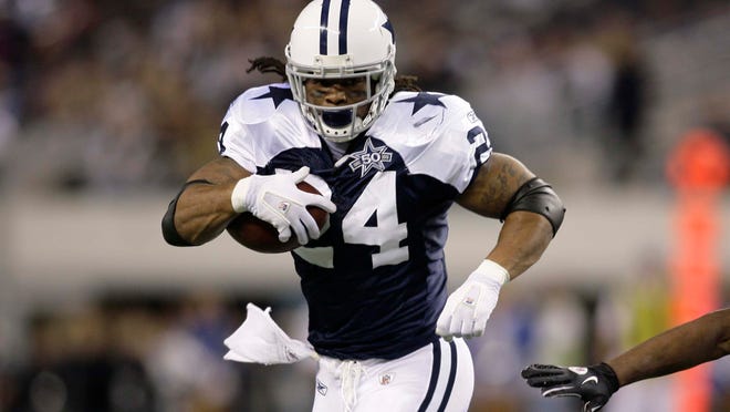 Marion Barber spent six of his seven NFL seasons with the Dallas Cowboys.