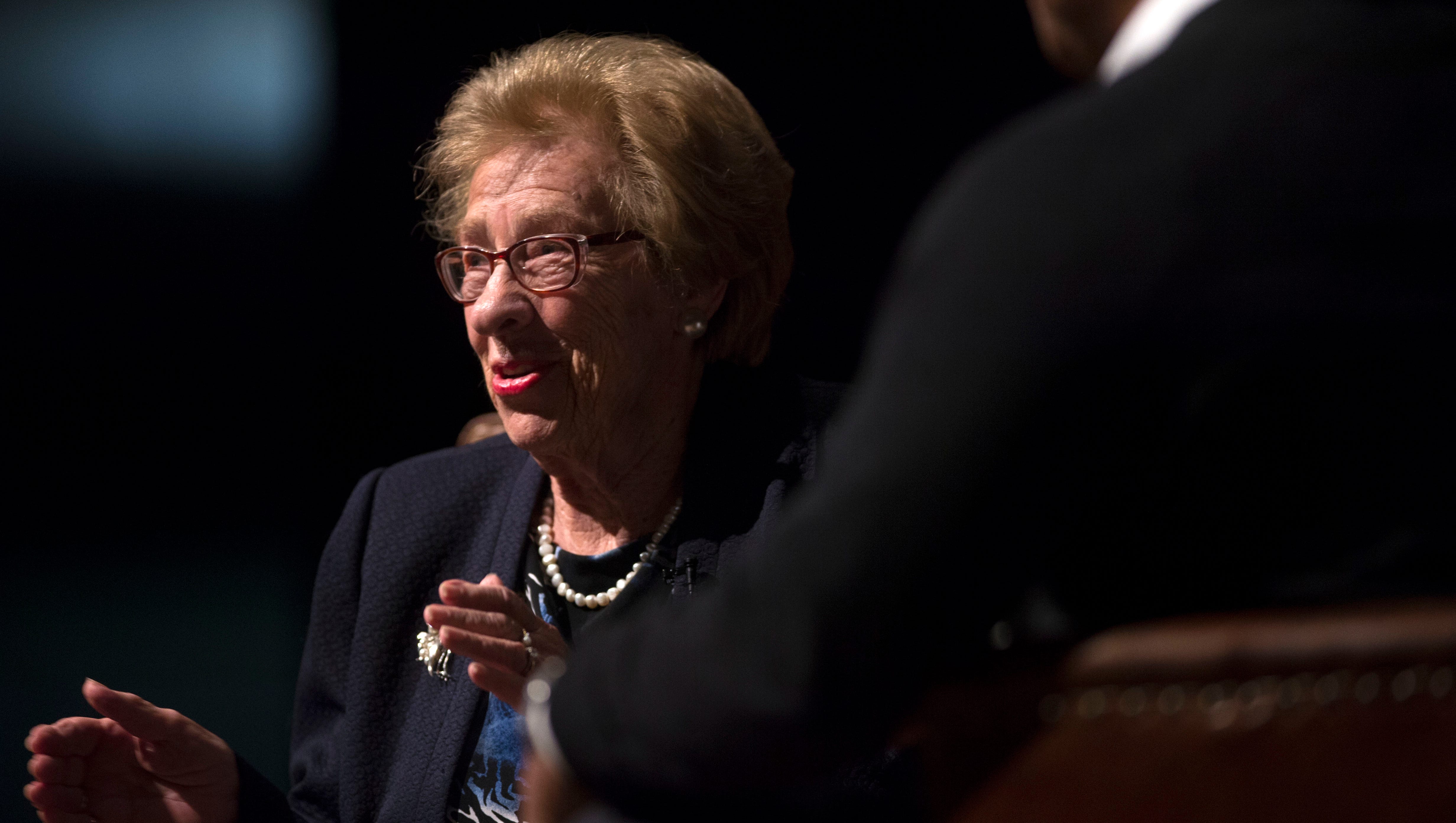 Anne Frank's stepsister decries racism, recalls Holocaust