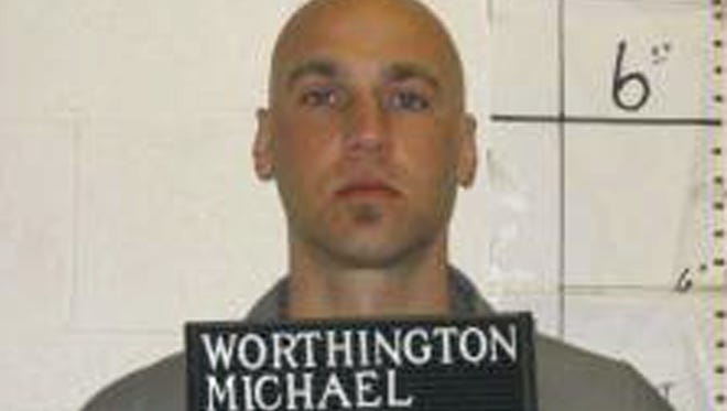 FILE - This April 4, 2007 file photo provided by the Missouri Department of Corrections shows Michael Worthington who is scheduled to die for killing a female neighbor in 1995. His execution would be the first since Joseph Rudolph Wood gasped for air in July, 2014, in Arizona during a lethal injection process that took nearly two hours to complete. (AP Photo/Missouri Department of Corrections, File)
