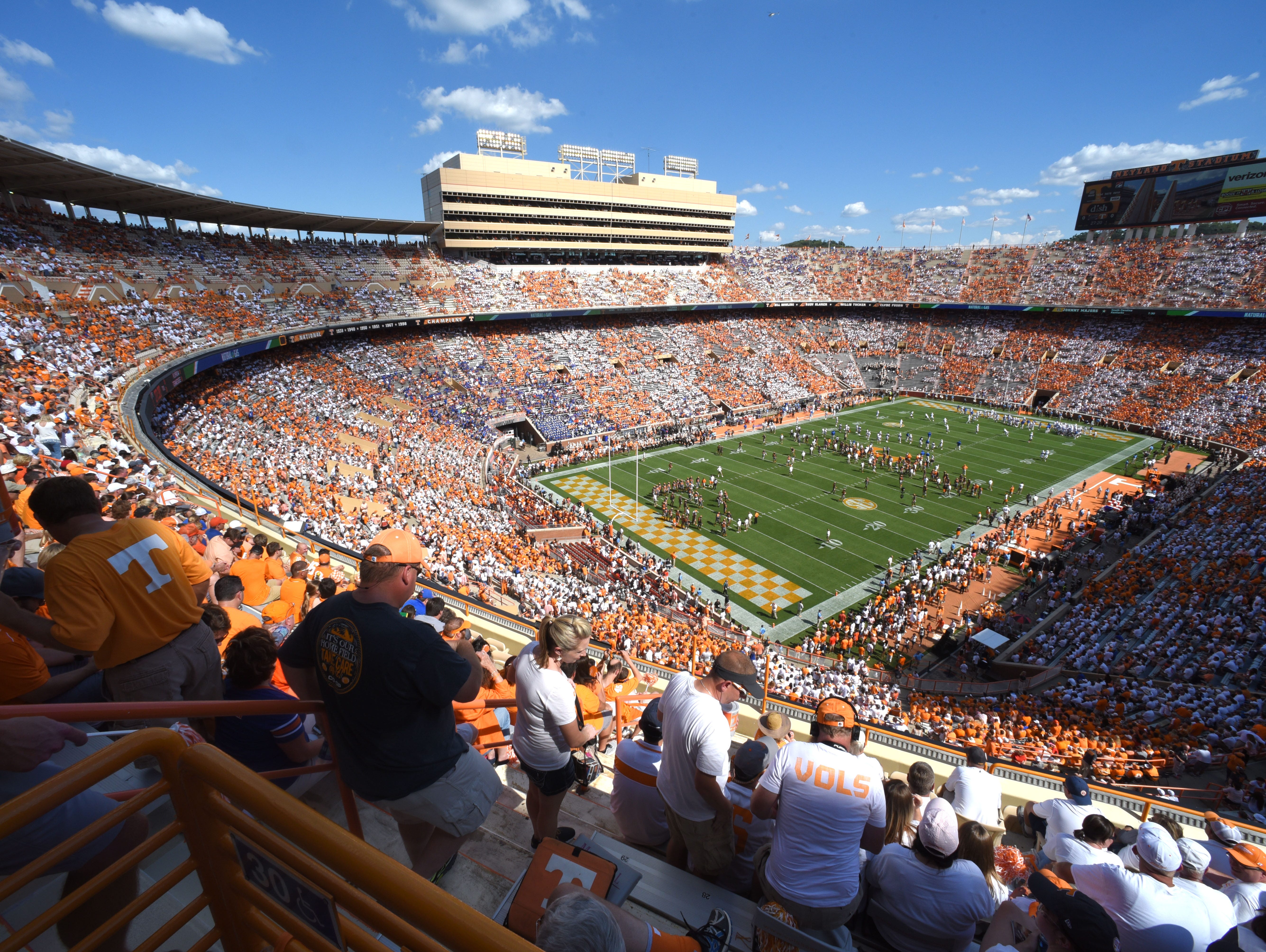 Checker Neyland 2016 Seating Chart