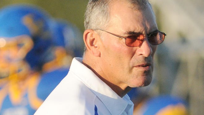 Head coach John "Spider" Miller will have a very young East Canton football team this season.