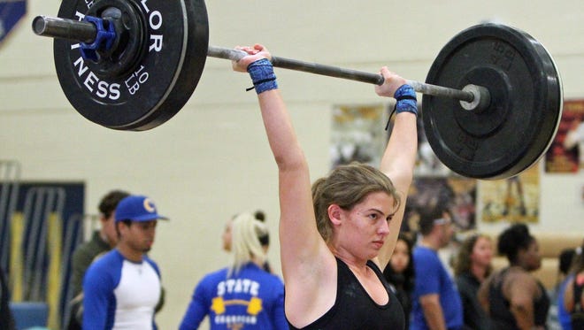 Fort Myers junior Katelyn Brunson won the 154-pound, Region 2A-8 girls weightlifting title on Wednesday at Charlotte High School.